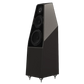 Salon 1 Audio Wilson Audio Sabrina V floorstanding speaker in a two-tone grey and black finish with three drivers.