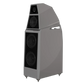 Salon 1 Audio Wilson Audio Sasha V floorstanding speaker in a sleek grey finish with a multi-driver design.