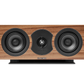 Salon 1 Audio Sonus faber Lumina Center I walnut wood center channel speaker with dual midwoofers and silk dome tweeter