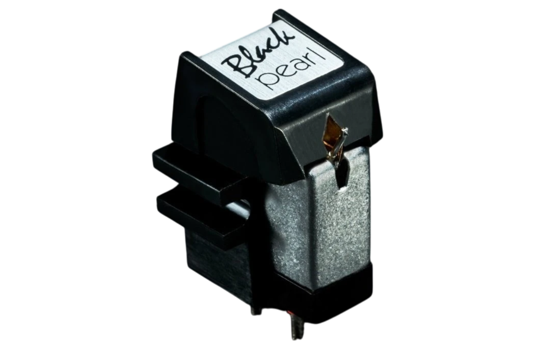 Salon 1 Audio Sumiko Black Pearl moving magnet phono cartridge with a black body and spherical stylus