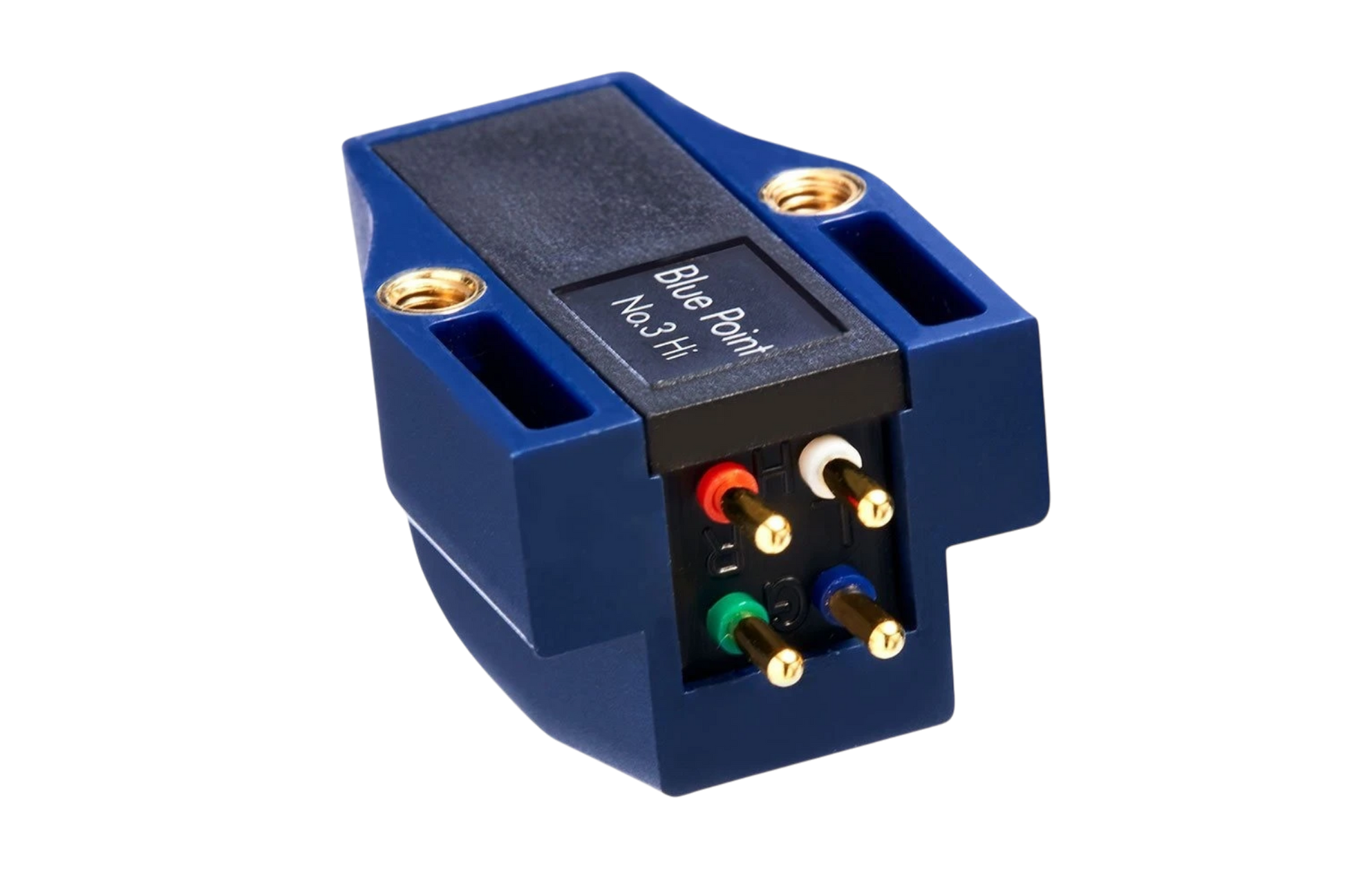 Salon 1 Audio Sumiko Blue Point No. 3 High output moving coil phono cartridge with blue body and gold pins