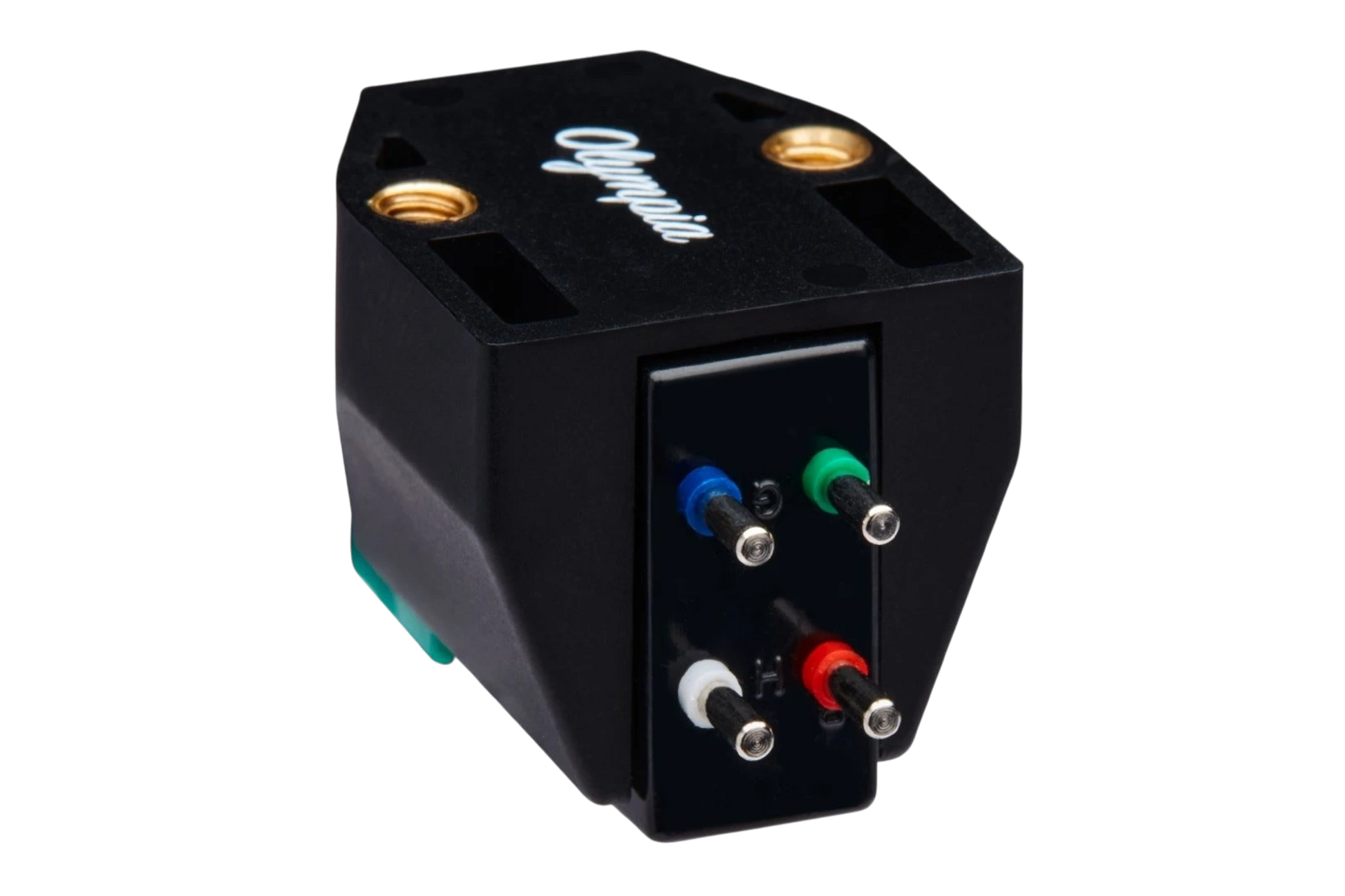 Salon 1 Audio Sumiko Olympia moving magnet phono cartridge in black with color-coded terminal pins