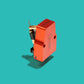 Salon 1 Audio Sumiko Oriole low output moving coil cartridge with orange open-body design and nude Shibata stylus.