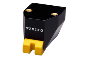 Salon 1 Audio Sumiko RS 78 replacement stylus for 78 RPM records with a black body and yellow stylus assembly