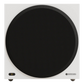 Salon 1 Audio Monitor Audio Vestra W12 powered subwoofer in white with a large black circular front grille