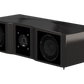 Salon 1 Audio Wilson Audio WASAE center channel speaker in a sleek black finish with dual mid-woofers and tweeter.