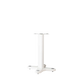 Salon 1 Audio white ST-2 universal speaker stand for bookshelf speakers with a stable four-point base