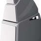 Salon 1 Audio Wilson Audio Alexia V floorstanding speaker in a glossy white finish with fabric grilles