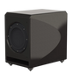 Salon 1 Audio Wilson Audio Loke active subwoofer in a sleek black finish with a 10-inch long-throw driver