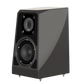 Salon 1 Audio Wilson Audio TuneTot compact bookshelf speaker in dark gray finish with asymmetrical cabinet design