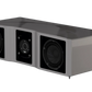 Salon 1 Audio Wilson Audio WASAE center channel speaker in a sleek grey finish with dual mid-woofers and central tweeter