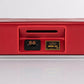 Salon 1 Audio Wilson Audio WASAE center channel speaker in metallic red, rear view showing binding posts and vent.