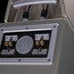 Salon 1 Audio Wilson Audio WATT/Puppy speaker rear panel showing the 50th anniversary medallion and crossover components.
