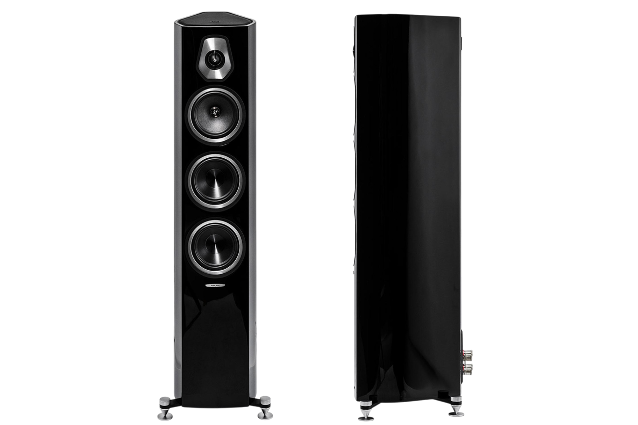 Sonus faber - Sonetto III  Piano Black - Floorstanding Speakers -  Preowned